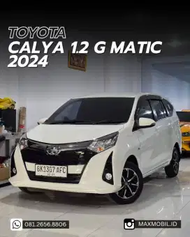 [ODO 19RB‼️] TOYOTA CALYA 1.2 G AUTOMATIC 2024 pemakaian 2025