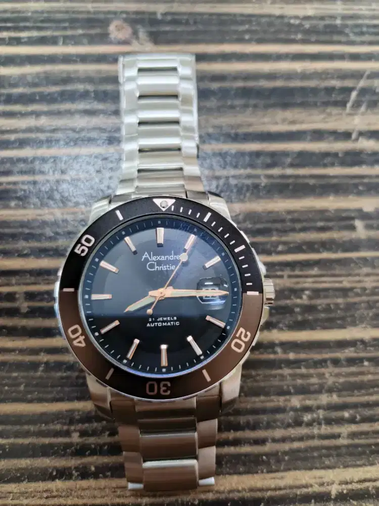 Jual jam Alexandre Christie Otomatis Baru