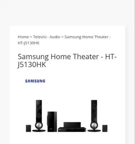 dijual home teather fullset