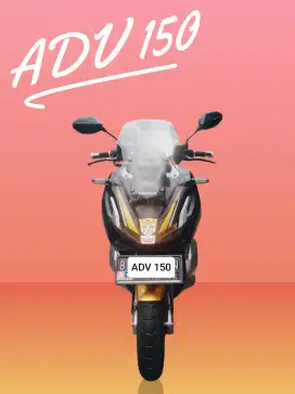 Km baru 5000 dp 1jt Honda ADV 150 cbs (Bi jelek ktp luar bs kredit 160