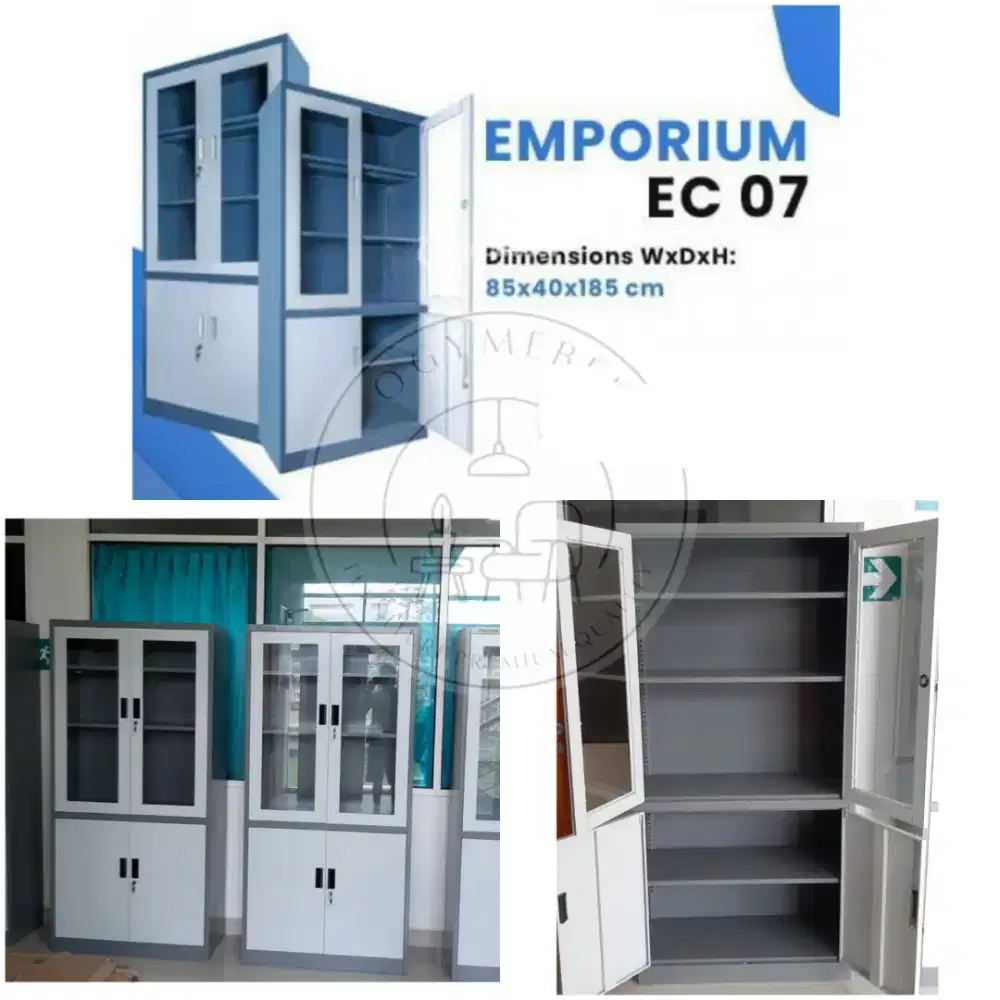 READY LEMARI ARSIP BESI EC07 TERMURAH TERLARIS SALE
