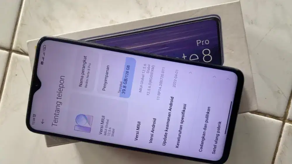 kusus dijual redmi note 8 pro ram 6/128