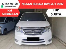 TDP 5 JUTA nissan serena hws matic 2017