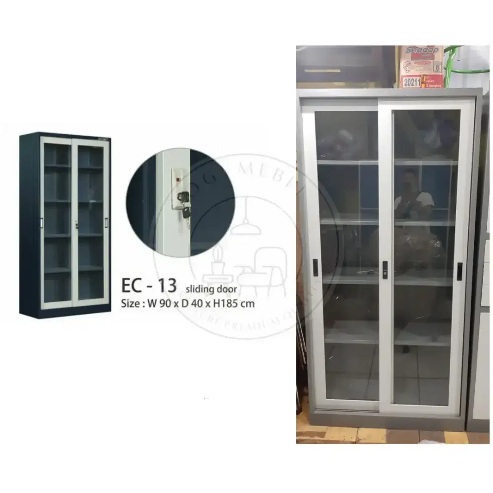 READY LEMARI ARSIP BESI EC13 TERMURAH TERLARIS SALE