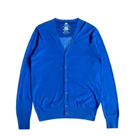 Diesel Tricot & Co lightweight knitted cardigan blue kardigan knitwear