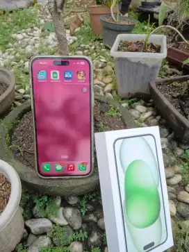 Jual cepat iphone 15plus 128Gb