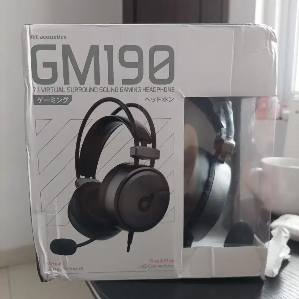 dbE GM190 7.1 Virtual Surround Gaming Headphone