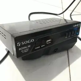 STB setupbox tv digital merk Sogo