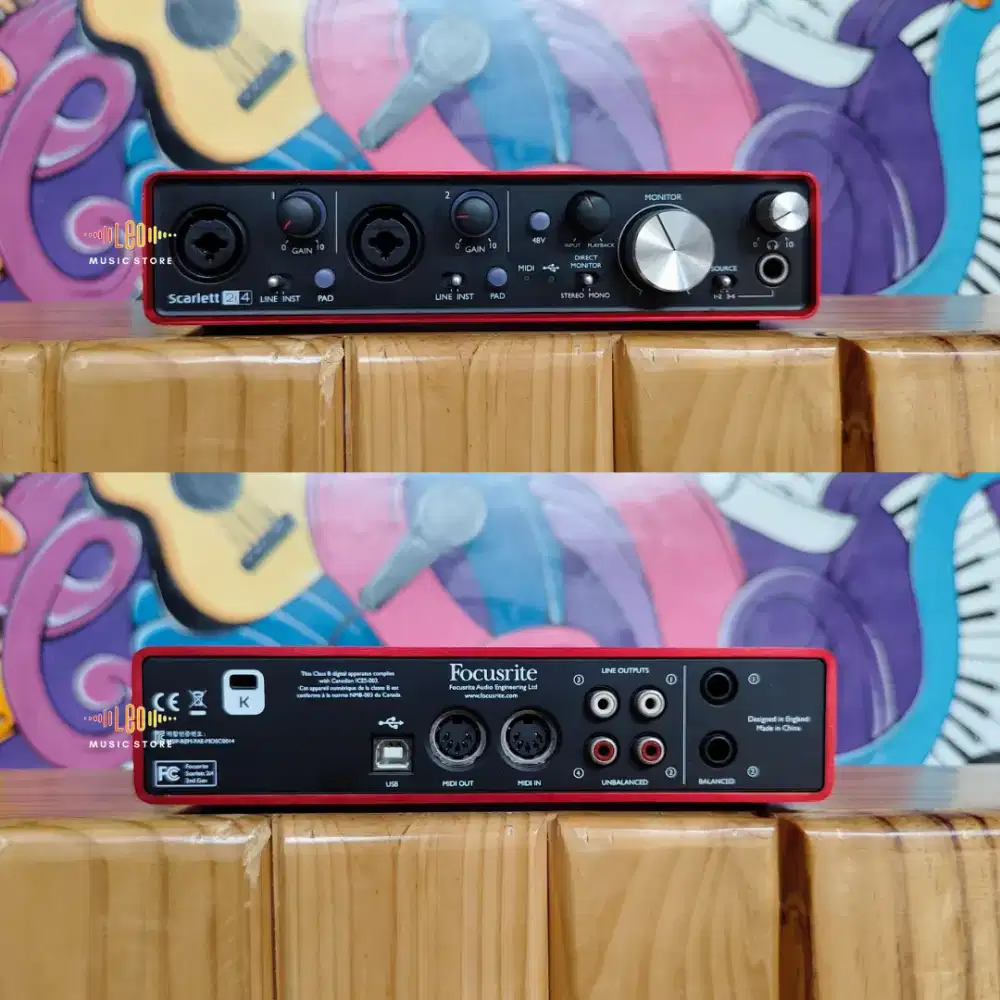 Focusrite scarlett 2i4 gen 2 soundcard