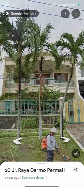 DIJUAL RUMAH KOMERSIAL AREA RAYA DARMO PERMAI NOL JALAN BISA UNTUK USAHA