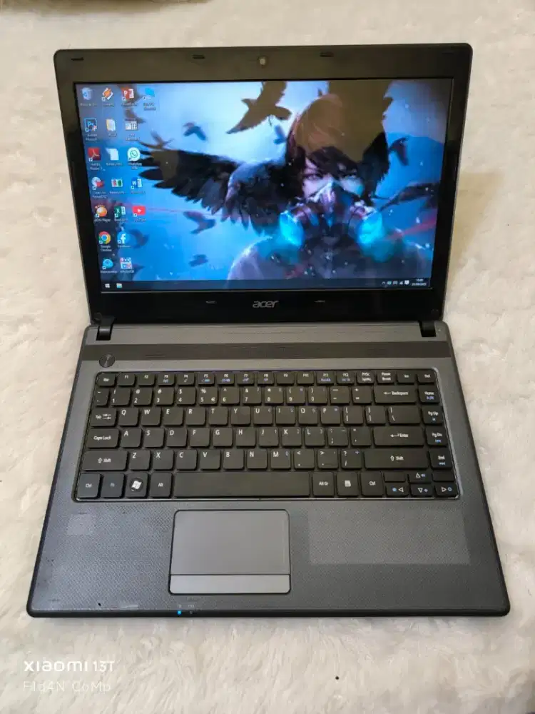 Dijual laptop acer aspire 4349 intel celeron,ram 4 gb,hdd 500 gb