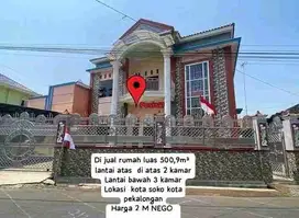 rumah dua lante mewah ekslusif di kota