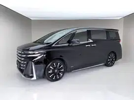TOYOTA VELLFIRE HEV 2024 BLACK ON BROWN