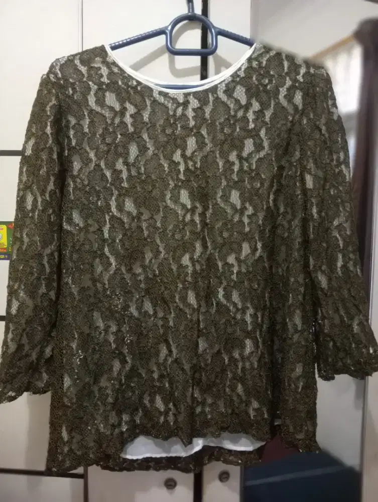 Baju atasan Brukat - Baru