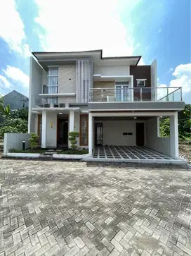 Hunian Mewah FULL FURNISHED di Jl Kaliurang KM 9