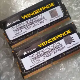 Memory. RAM laptop. DDR4. 8GB. CORSAIR