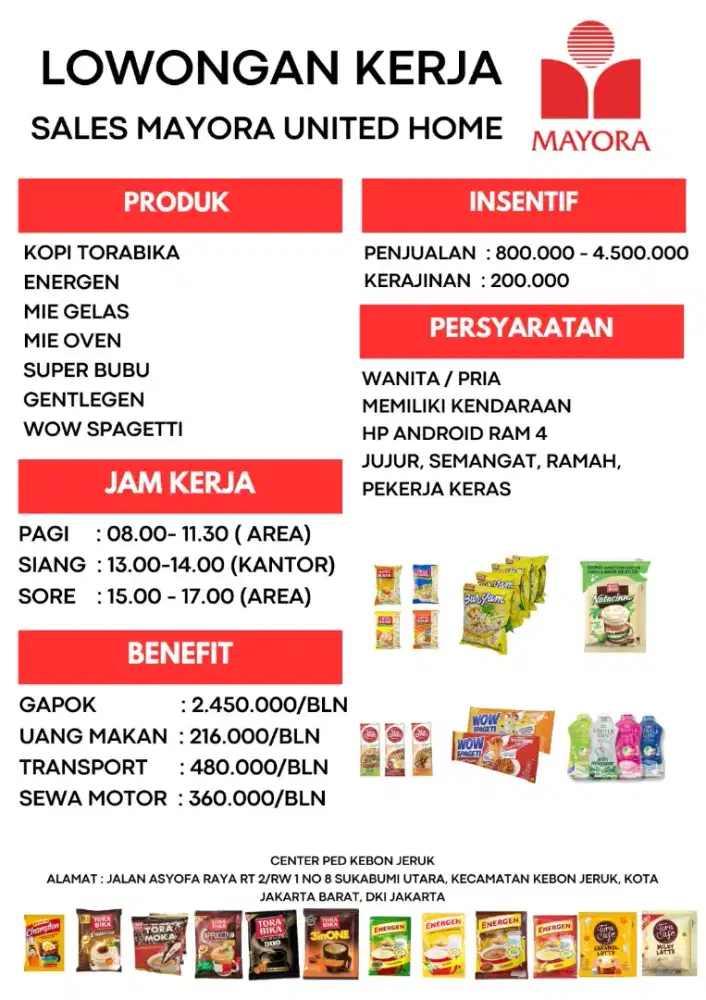 SALES DOOR TO DOOR