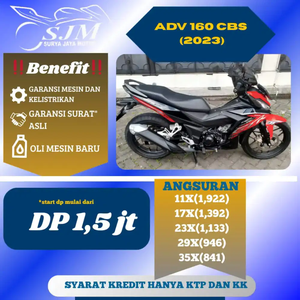 Supra GTR 2023 Pajak Panjang
