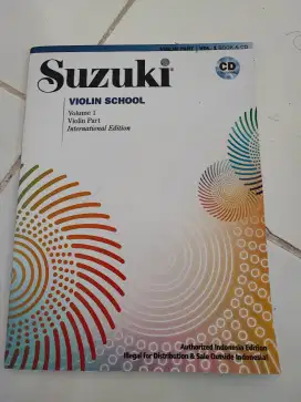 Buku Suzuki 1 violin + CD