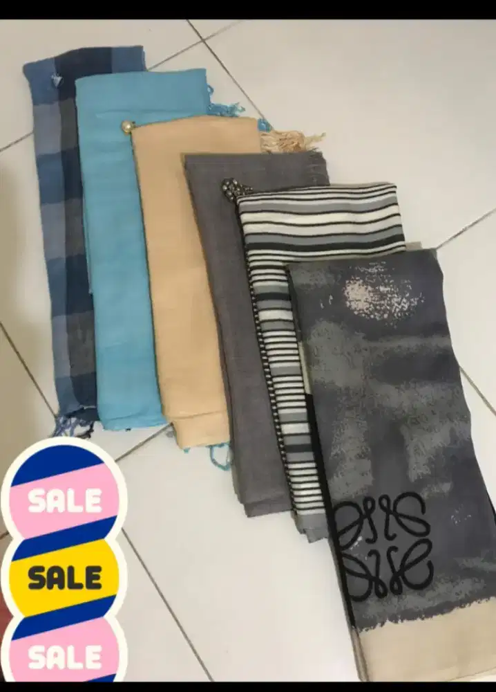 Kerudung Pasmina - Preloved