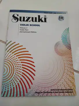 Buku Suzuki 3 violin + CD