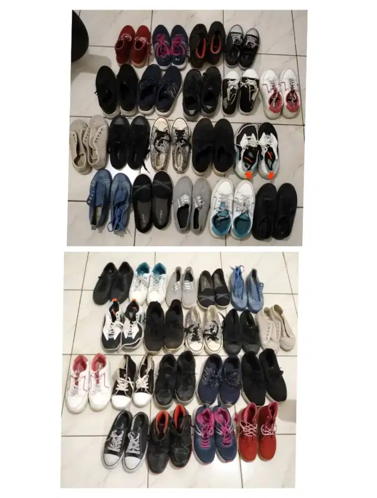 Sepatu cowok-cewek