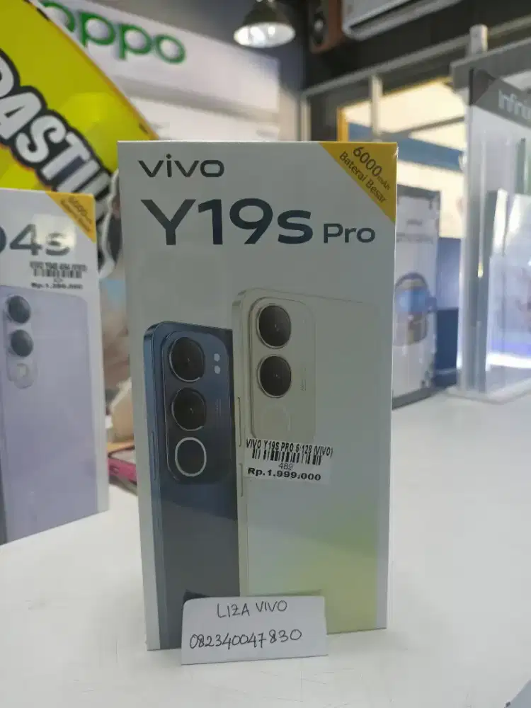 VIVO Y19S PRO 12/128 ATLANTIS DAHSYAT