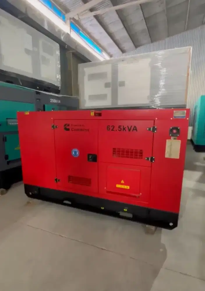 Genset Cummins, 62,5kva silent / open type - Bergaransi