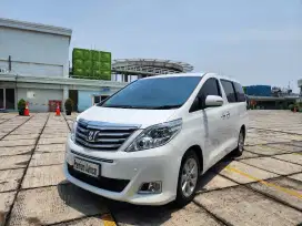 Toyota Alphard 2.4 G AT Pilot Seat(Tangan 1, Buku+Kunci Serep Lengkap)