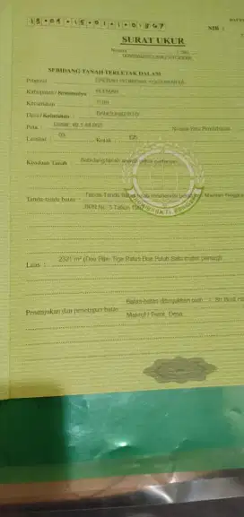 Jual Tanah Pertanian Luas  Nego Sampai Jadi