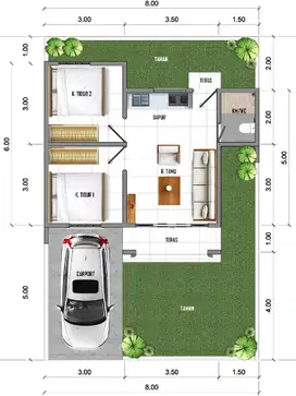Dekat Transmart Maguwo Rumah Siap Bangun Jogja- Lokasi Strategis