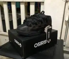 Sepatu Skate OSiRIS D3 Tripple Black Reflection Original