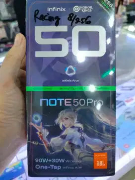 INFINIX NOTE 50 PRO RAM 8+8GB ROM 256GB NEW PROMO CASH DAN KREDIT