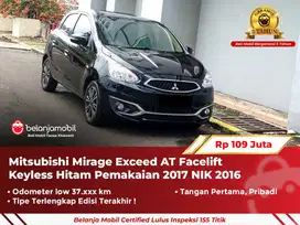 [ GARANSI 5TH ] Mitsubishi Mirage Exceed AT Facelift 2016 2017