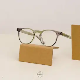 KACAMATA OVAL SIMPLE TRENDY NYAMAN DIPAKAI - RESWARA 03