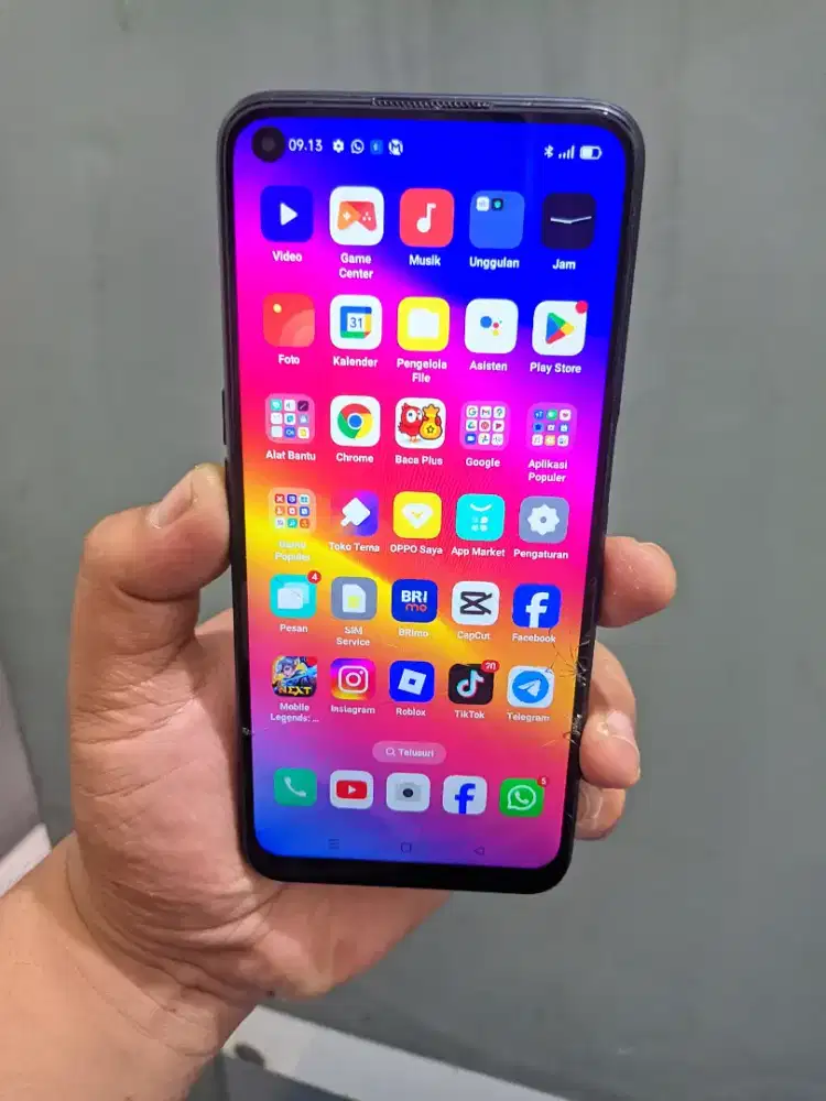 Oppo A54 ori Ram 4/64GB retak normal