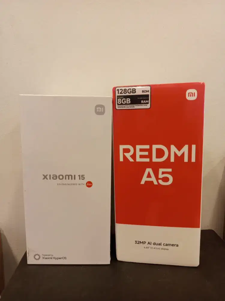 Xiaomi 15 Free HP Redmi A5 Bisa Kredit