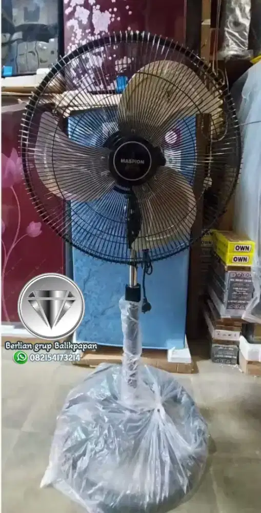 COD (Maspion PW-1817S Power Fan Kipas Angin