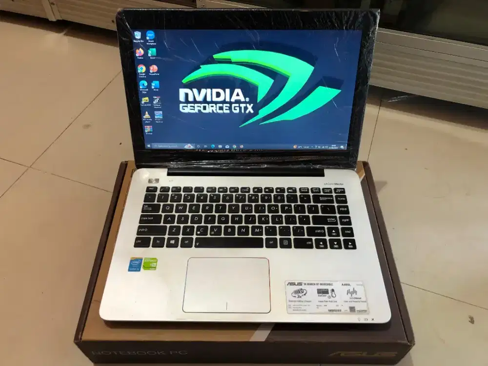 ASUS X455L RAM 12GB CORE I5 NVIDIA GAME DAN EDITING