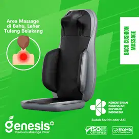 Alat Pijat Bahu, Leher dan Tulang Belakang Genesis Plus Back Cushion M