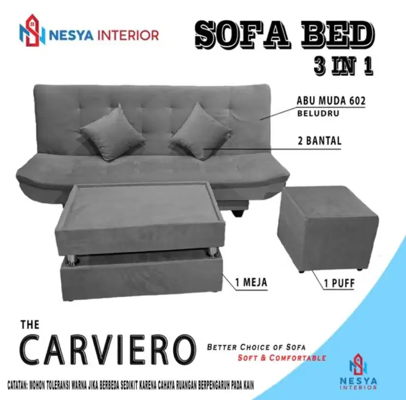 Sofabed Lengkap Ruang Tamu / Kursi