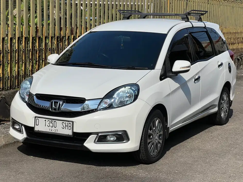 Mobilio E KM 80rb Prestige Matic 2014 putih
