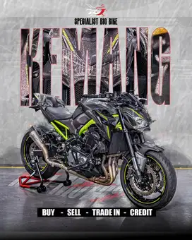 (STNK&BPKB READY) Kawasaki Z900 Nik 2018 Warna abu-abu