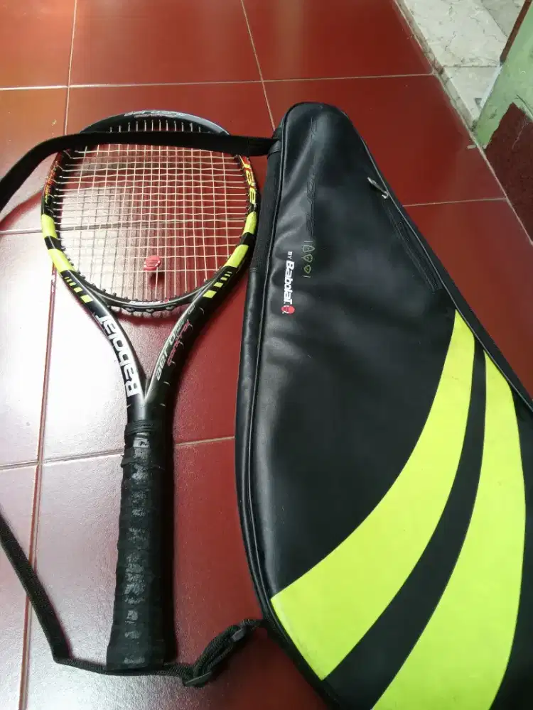 Raket tennis babolat rafa lengkap set dengan cover bag ori