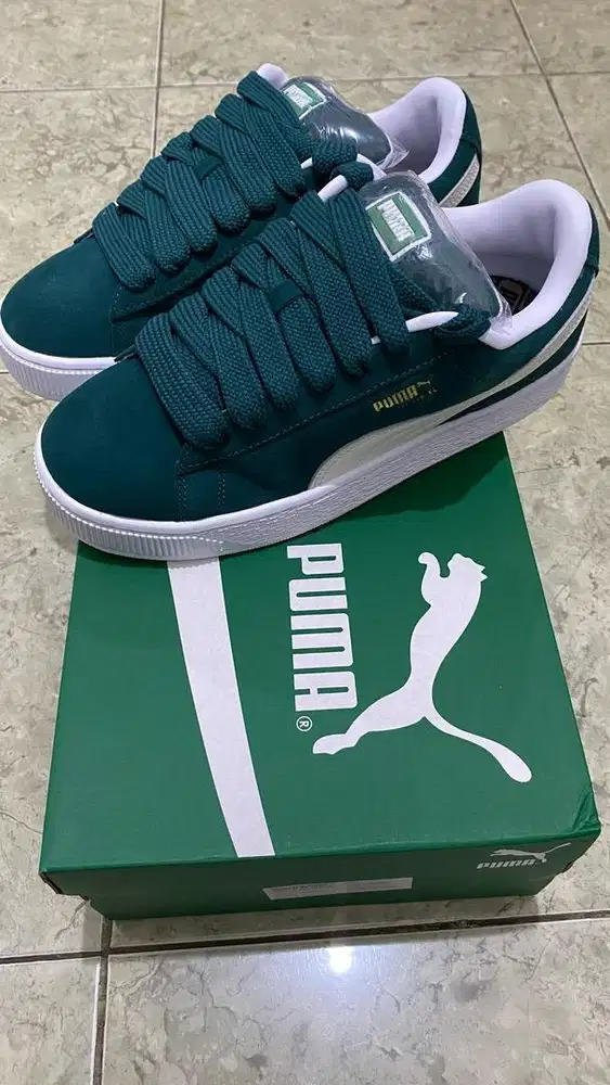 Puma suede XL green