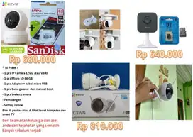 CCTV, IP camera, camera cctv ( pengadaan, perbaikan, instalasi )