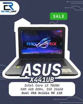 ASUS X441UB - Intel Core i3 7020U, Dual VGA Nvidia MX 110