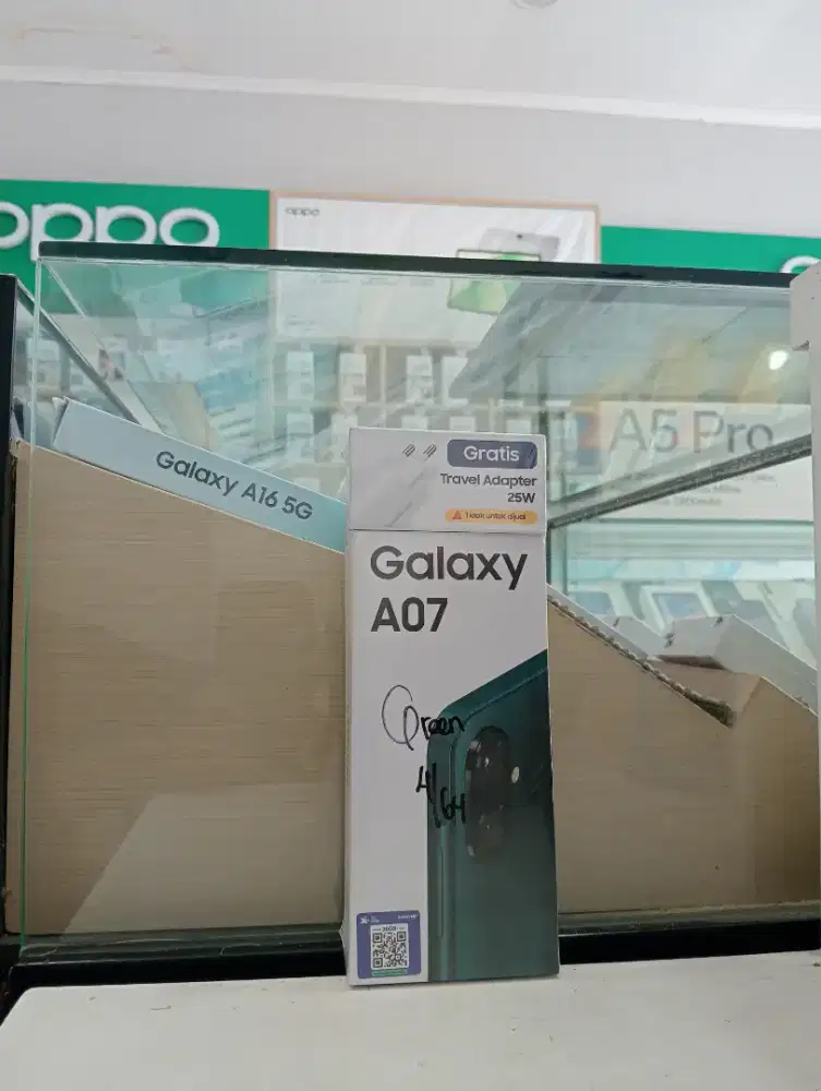 SAMSUNG A07 4/64 NEW MURAH QR GADGET