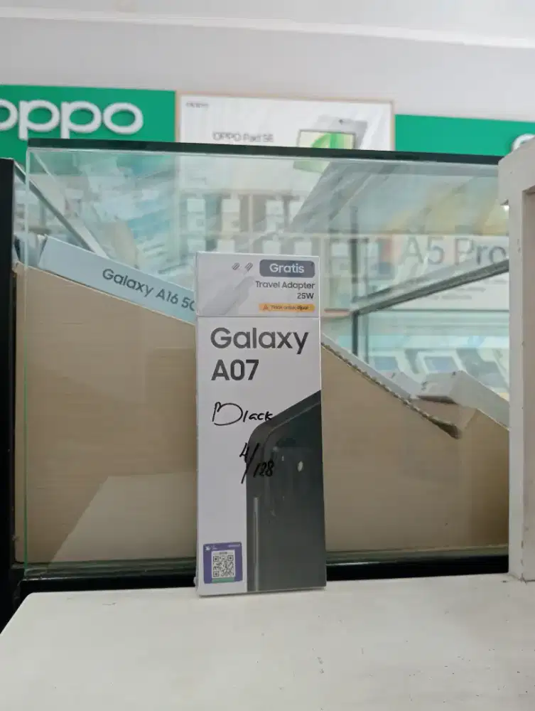 SAMSUNG A07 4/128 NEW MURAH QR GADGET