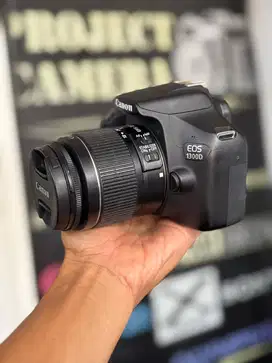 Canon 1300d Kit Fullset Box Siap Pakai
